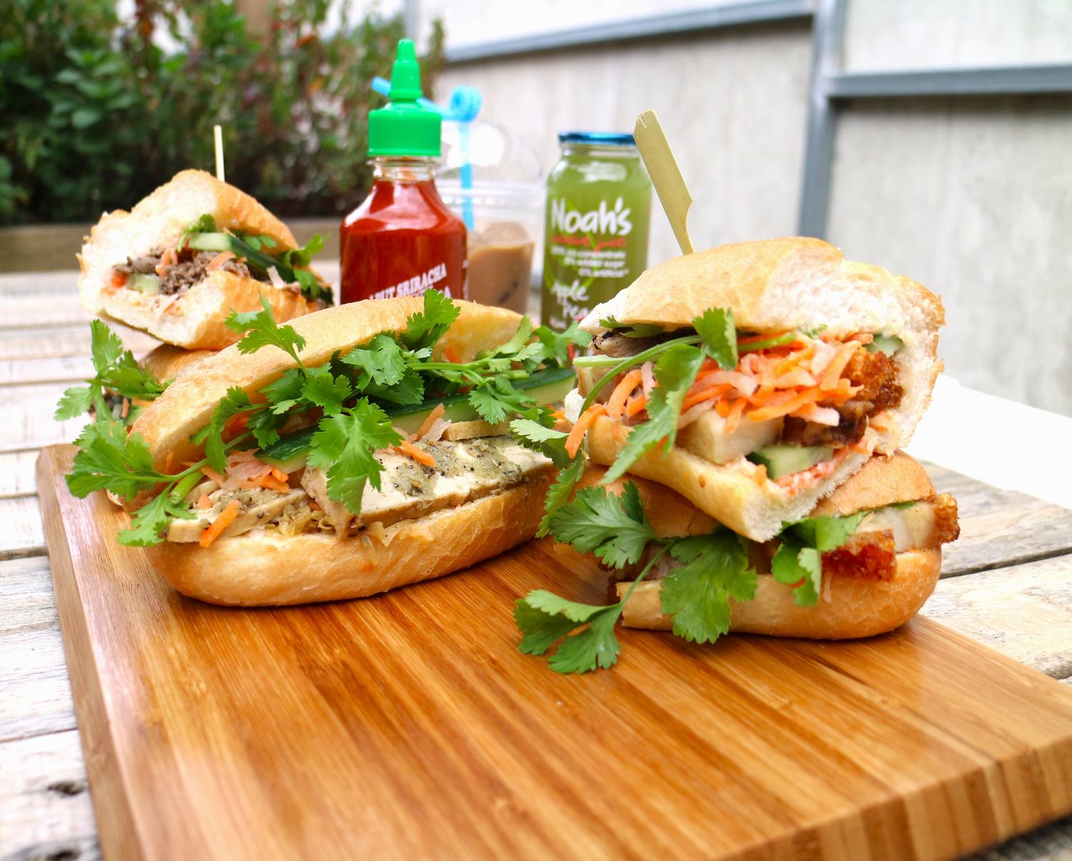 Char-Grilled Chicken Banh Mi