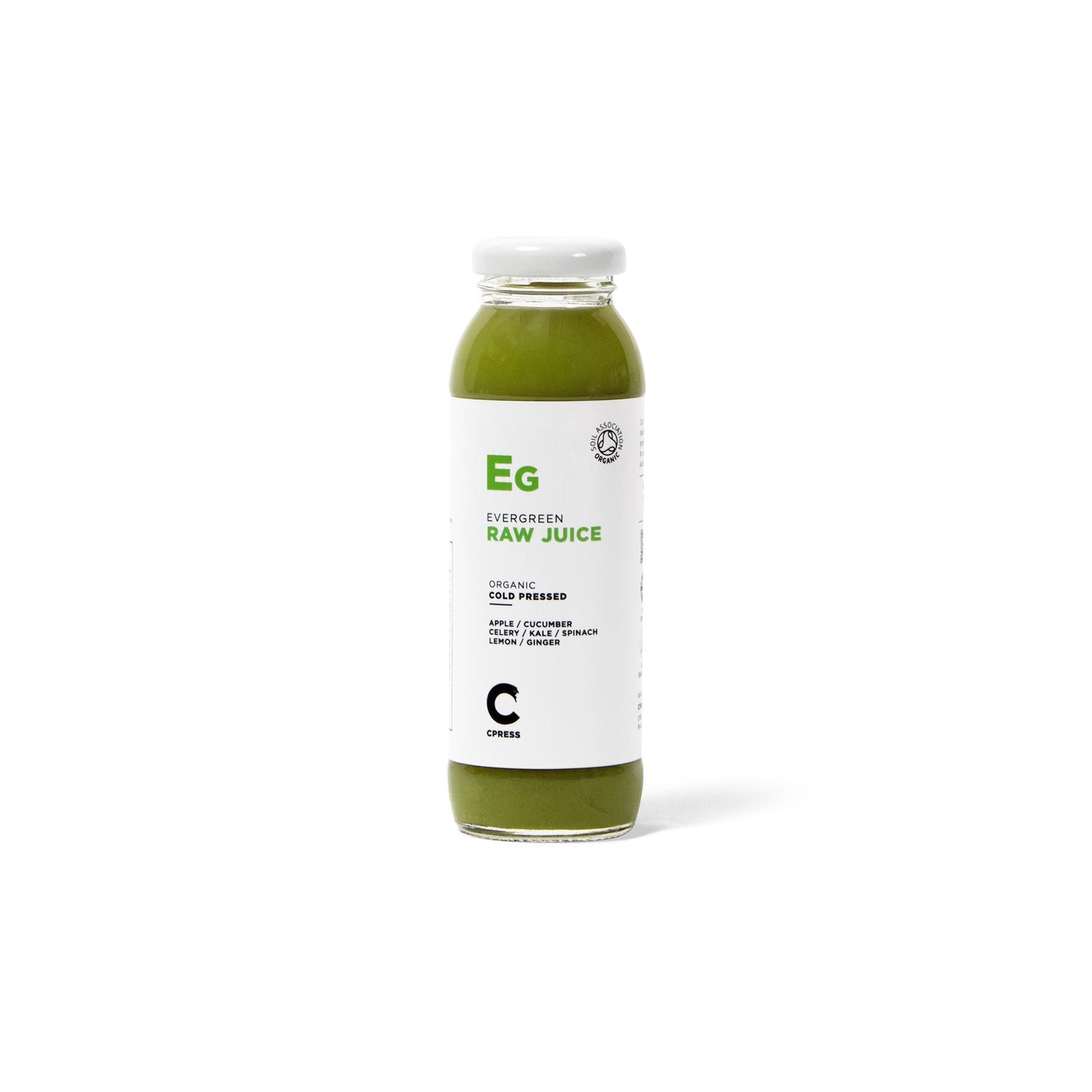 COLD PRESSED EVERGREEN JUICE