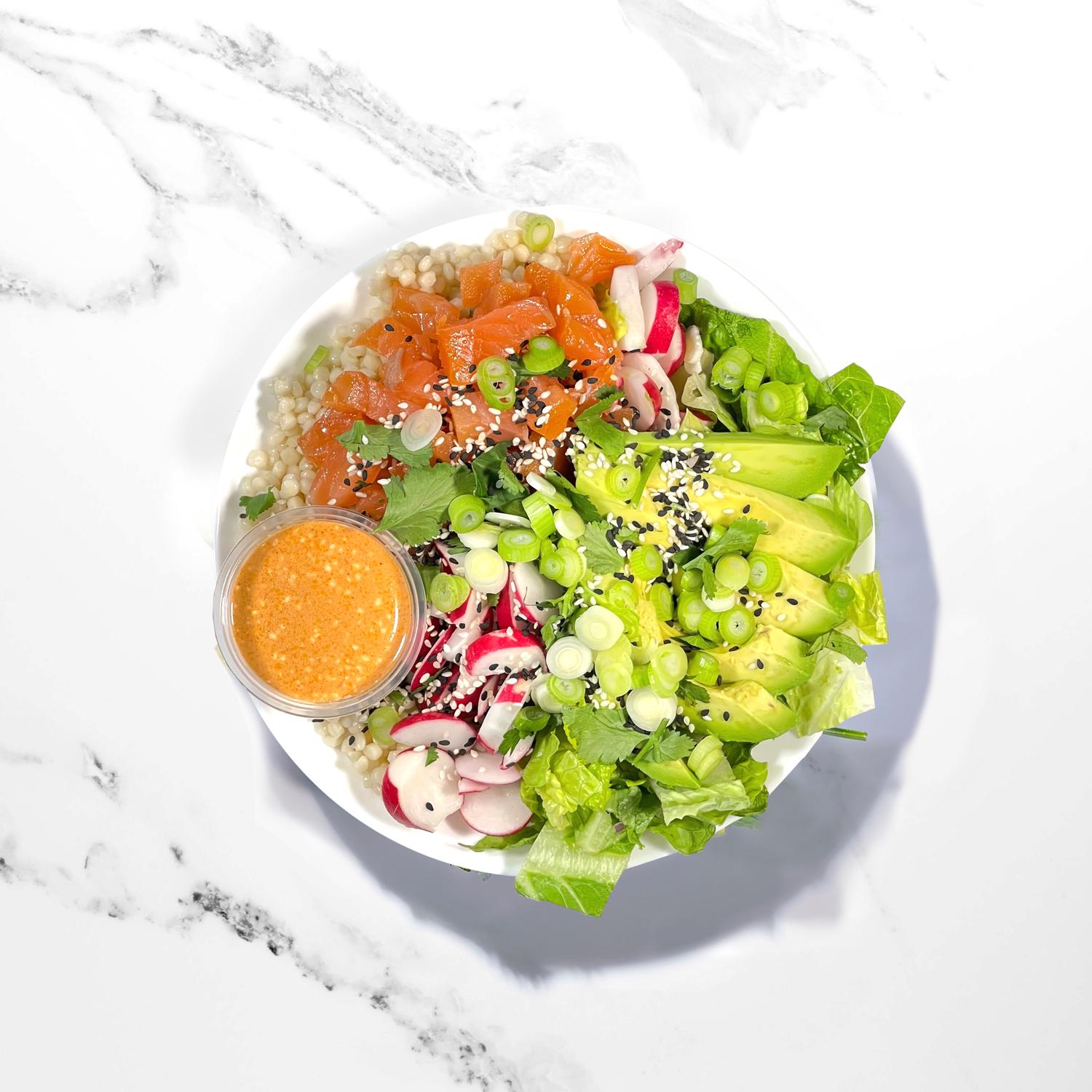 Saucy Salmon + Avocado