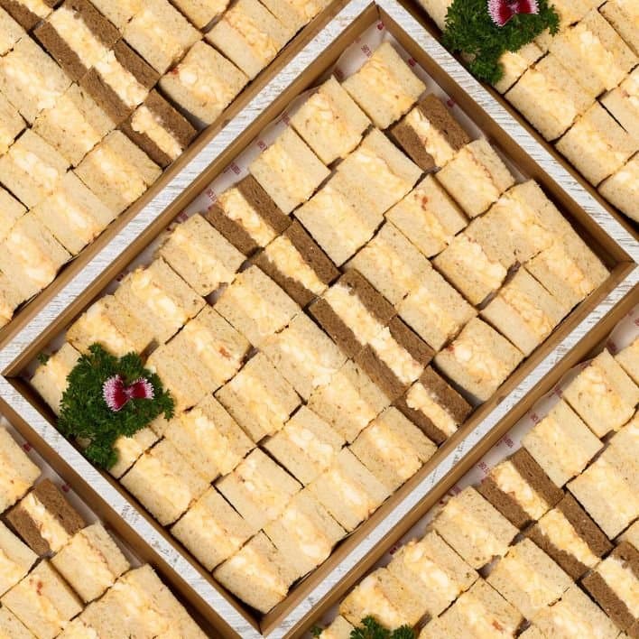 Petite Pressed Egg Sandwiches (48 Pieces)