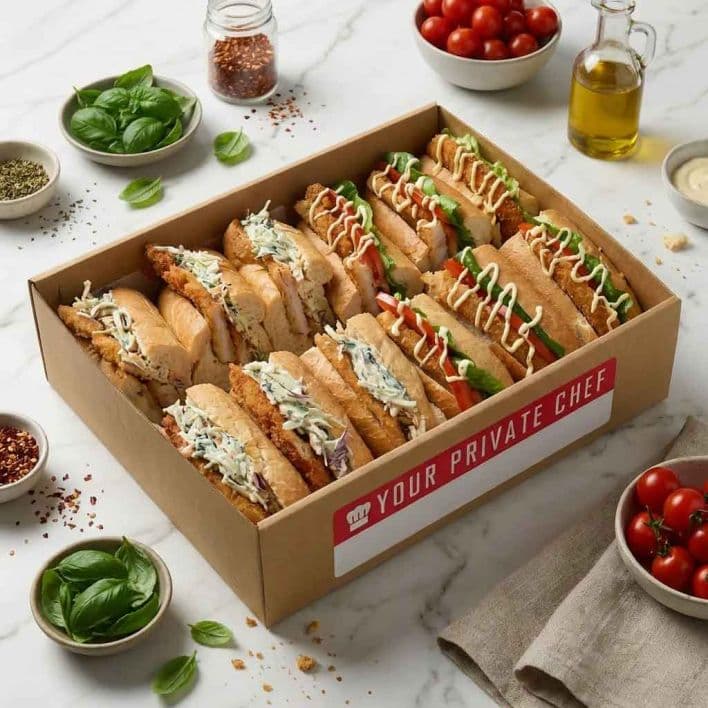 Fully Loaded Crunchy Chicken Caesar Rolls (6 Pcs)