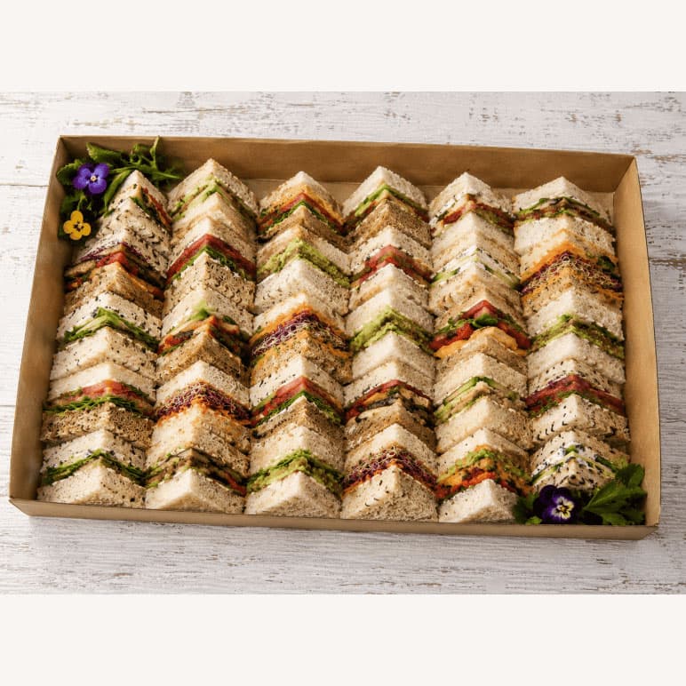 Vegan & Vegetarian Executive Sandwich Points 24pcs