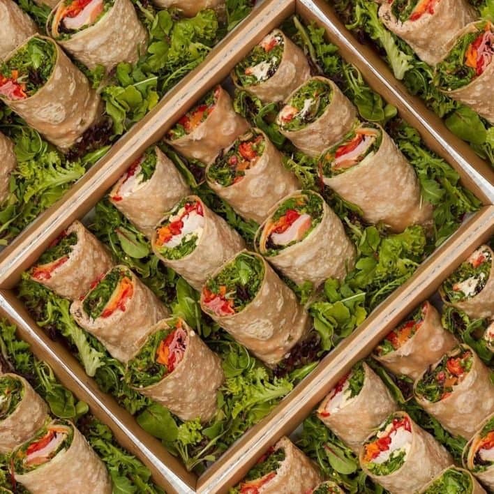 Gluten Friendly Wrap w/ Gourmet Fillings (24 Pcs)
