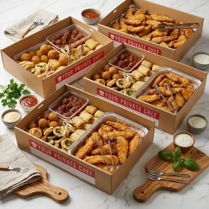 Hot Classic Finger Food Collection (48 Pieces)
