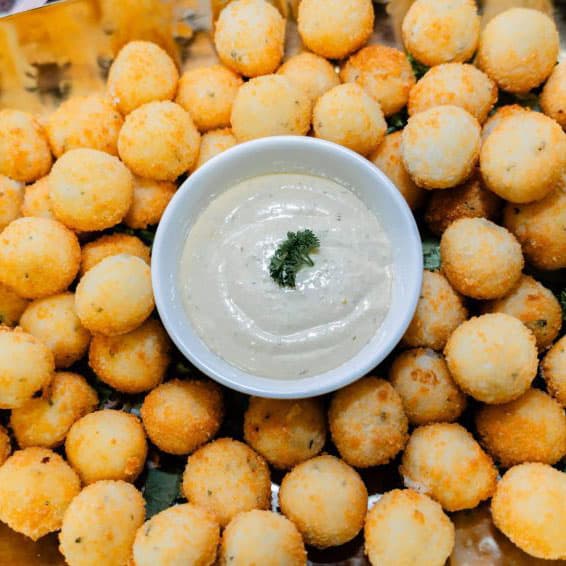 Three Cheese Arancini Platter (24 Pieces)