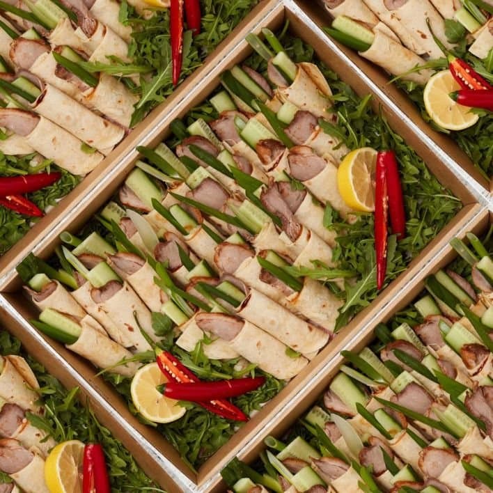 Peking Duck Wraps Box (30 Pieces)
