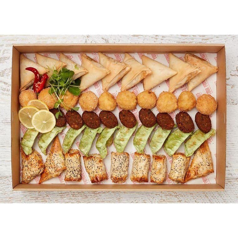 The Infamous Vegetarian Platter (50 Pieces)
