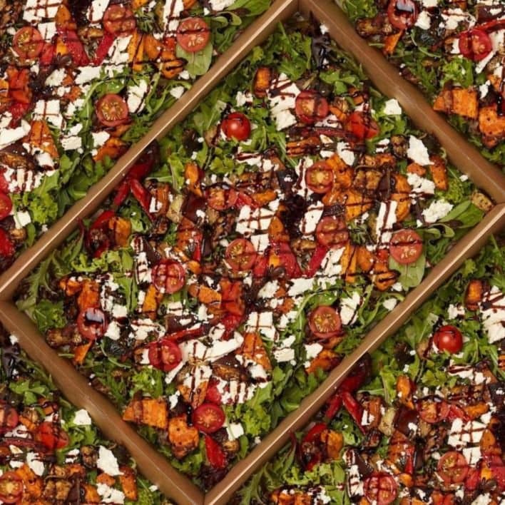Mediterranean Roasted Vegetable Salad