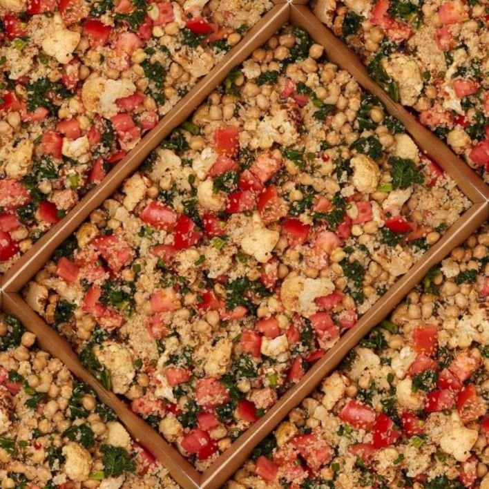 Roasted Cauliflower Salad