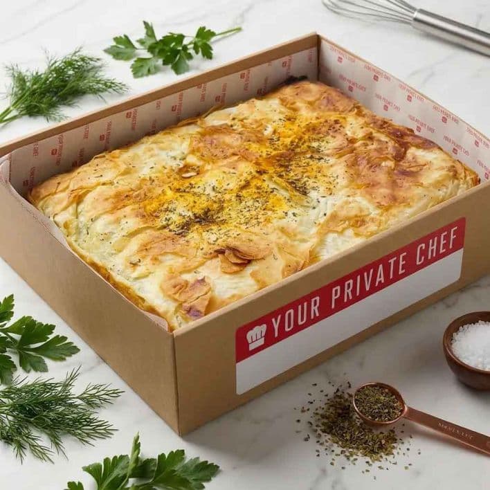 Cheese & Spinach Spanakopita