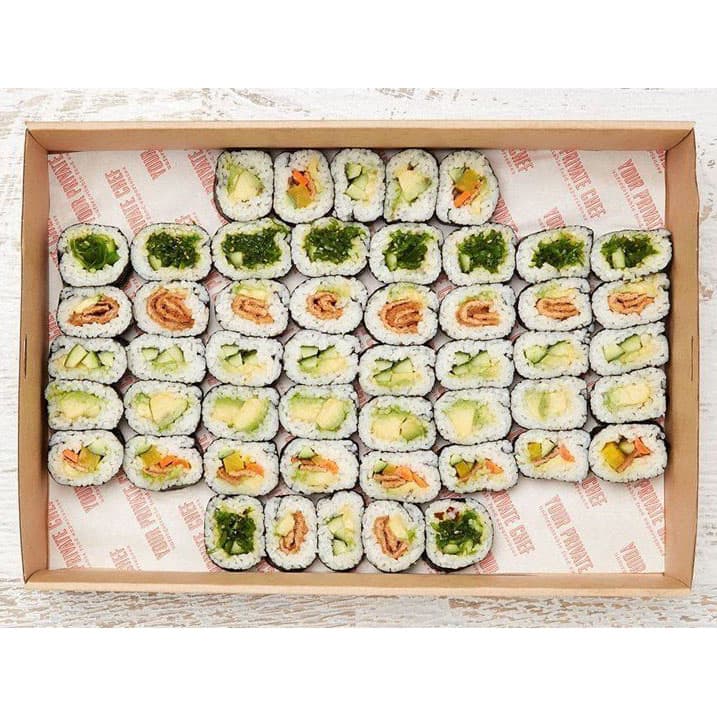Vegan Sushi Box (50 Pieces)