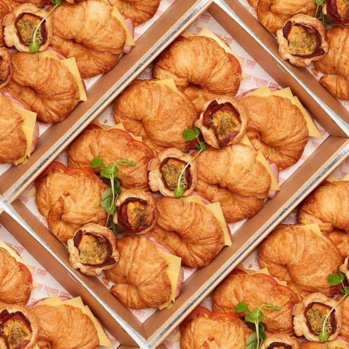 Large Savoury Breakfast Box (24 Pieces)