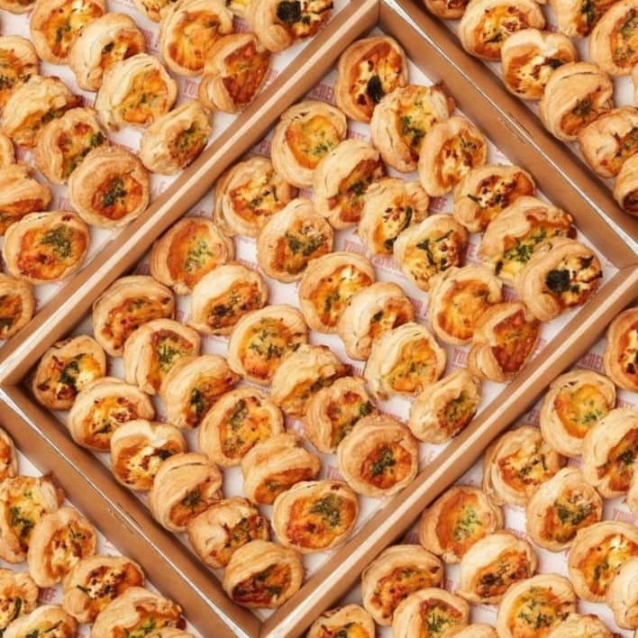 Our Famous Homemade Mini Quiches (24 Pieces)