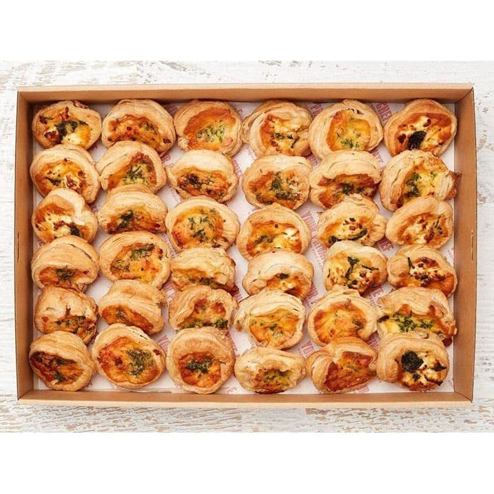 Our Famous Homemade Quiches (36 Pieces)