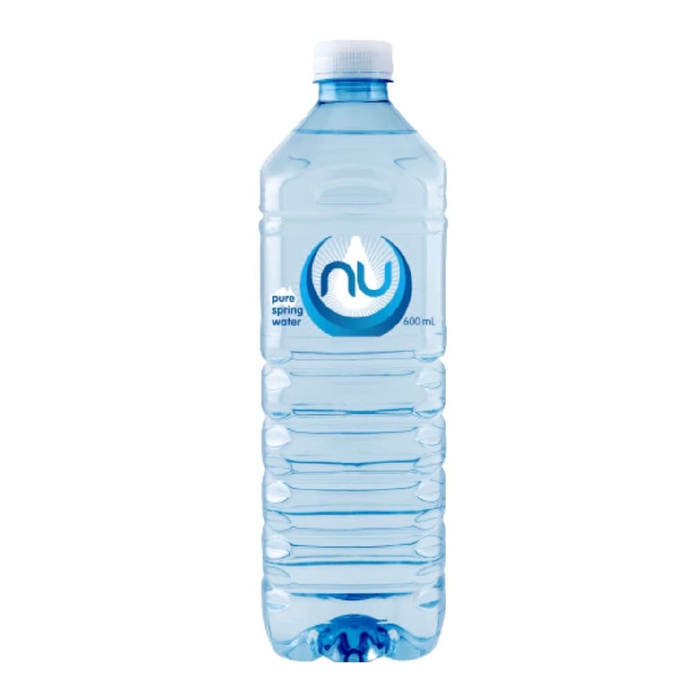 Nu Pure Natural Spring Water (600ml)