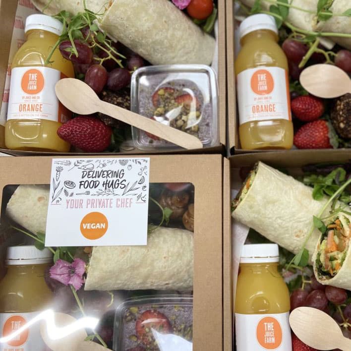 Individual Vegan Catering Box