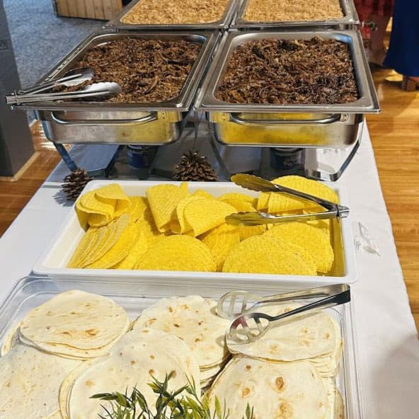 Hot Food Station - Mexican Burrito Bar