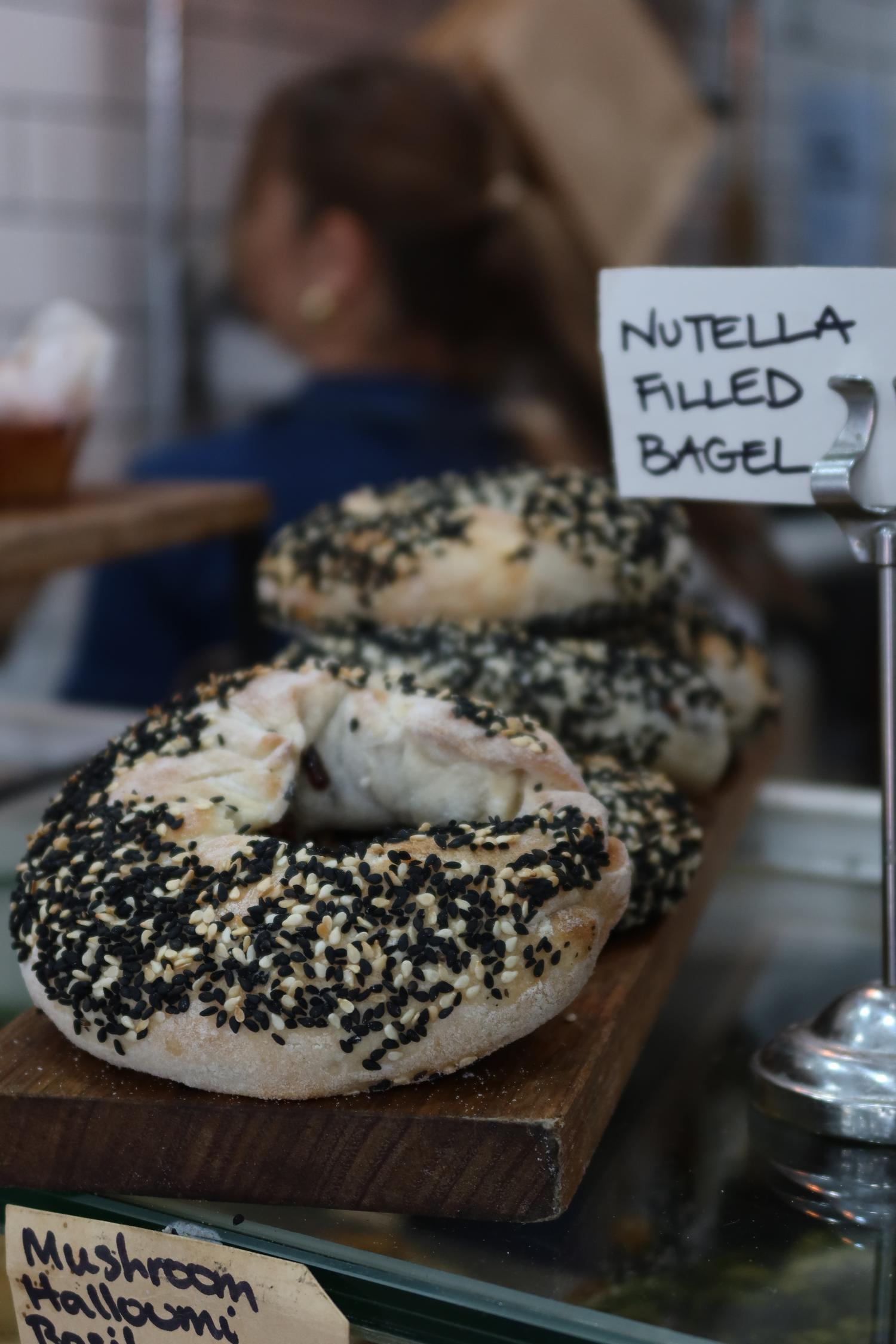 A1 Mini Nutella Bagel (Box of 12 Pieces)