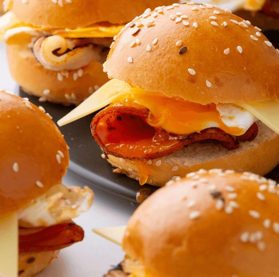 Mini Bacon and Egg Roll