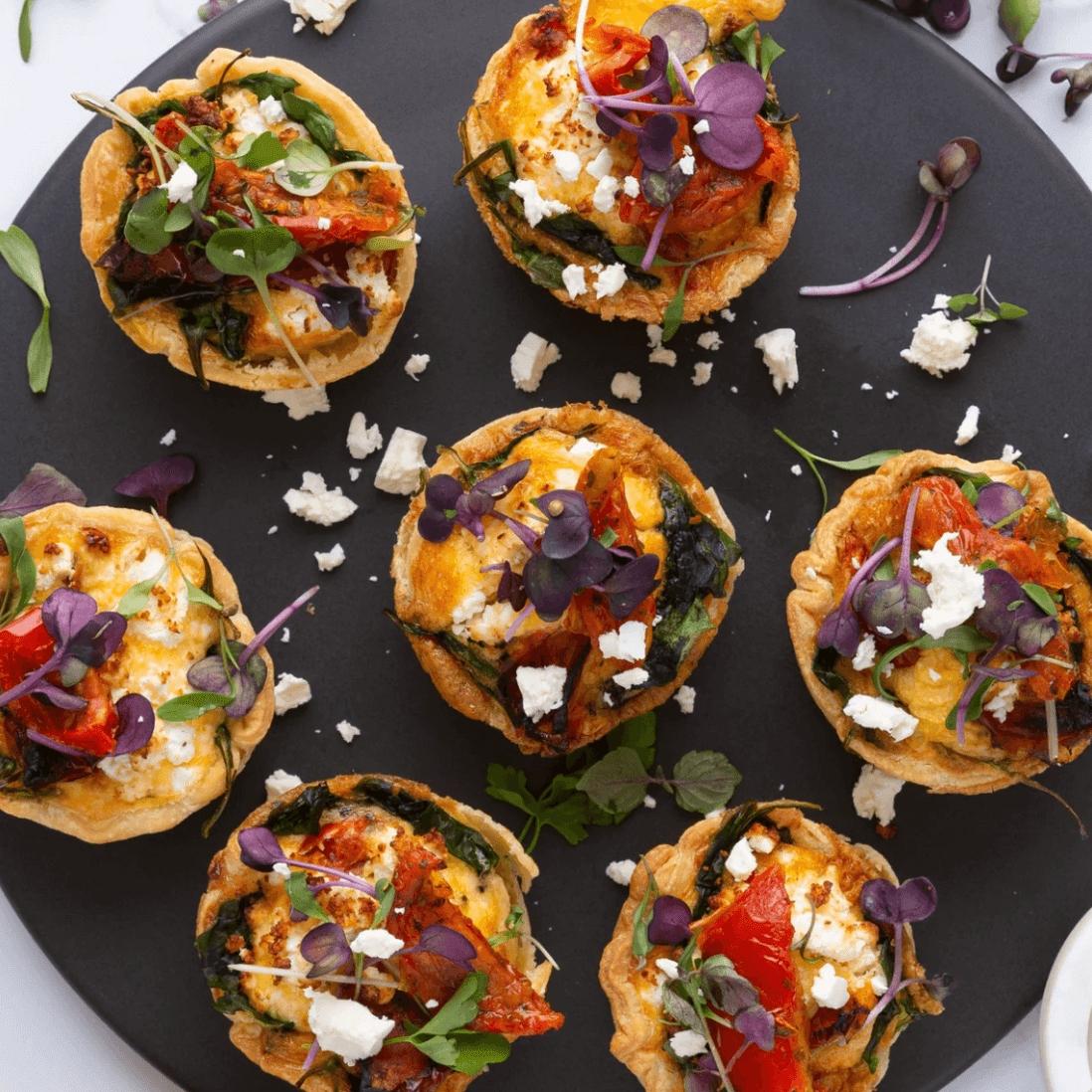 Rustic Gourmet Mini Quiche