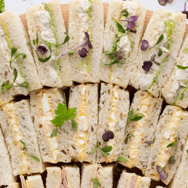 Vegetarian Finger Sandwich (Per Piece)