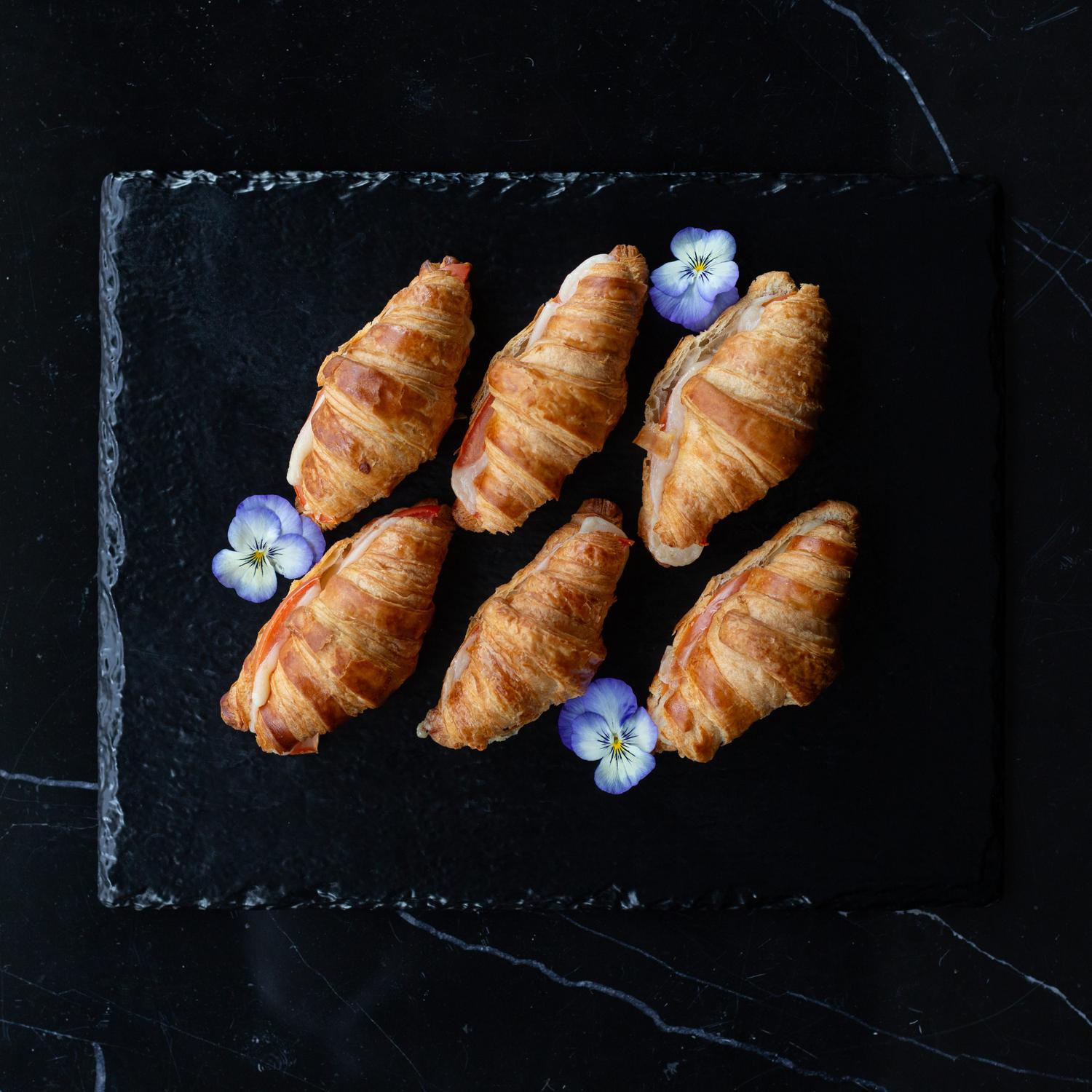 Mini Ham and Cheese Croissant 