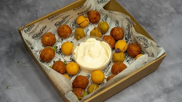 Seasonal Arancini Hot Canape (Box of 24)