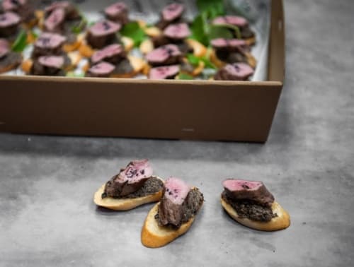 Lamb Fillet Crostini (Box of 24)