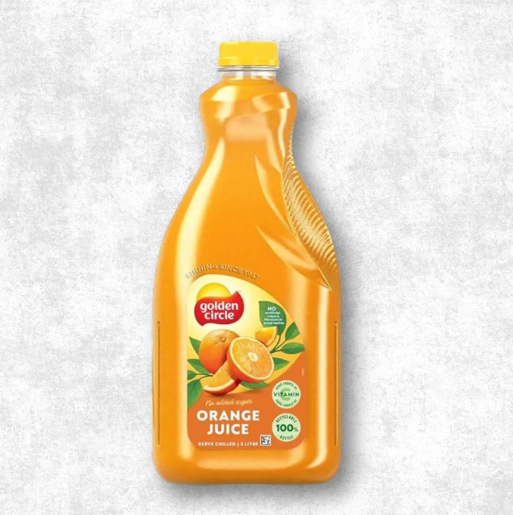Premium Orange Juice Bottle (2L)