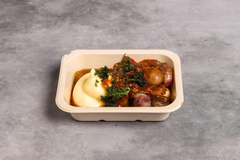 Braised Chicken Cacciatore Hot Lunch Box
