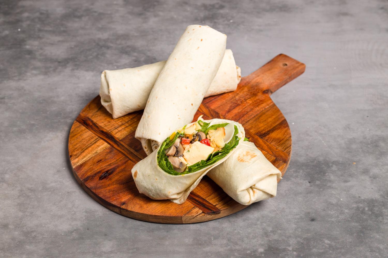 Vegetarian Breakfast Burrito