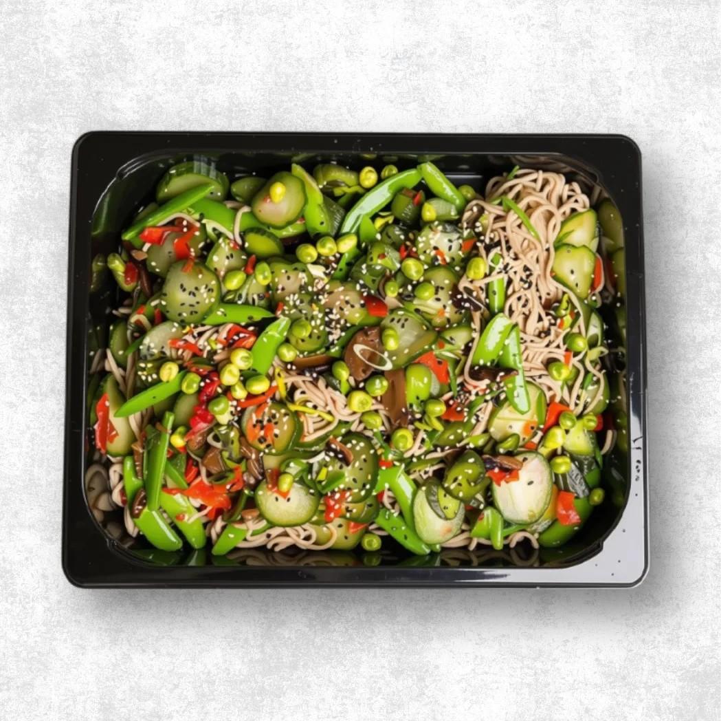 Soba Noodles Salad Platter