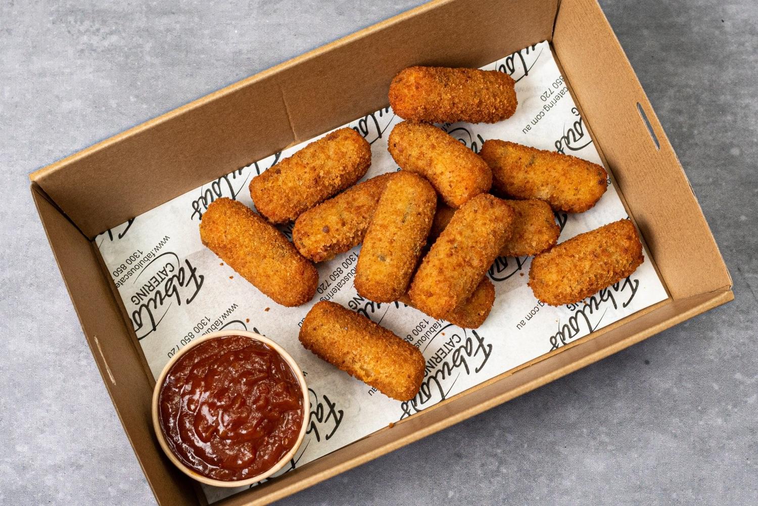 Sweet Potato & Spinach Croquettes Box (12 Pieces)