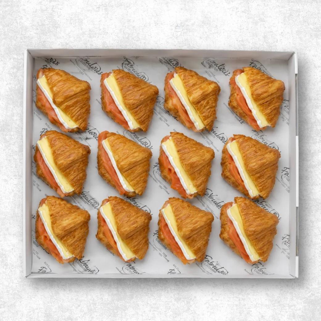 Mini Salmon Croissant
