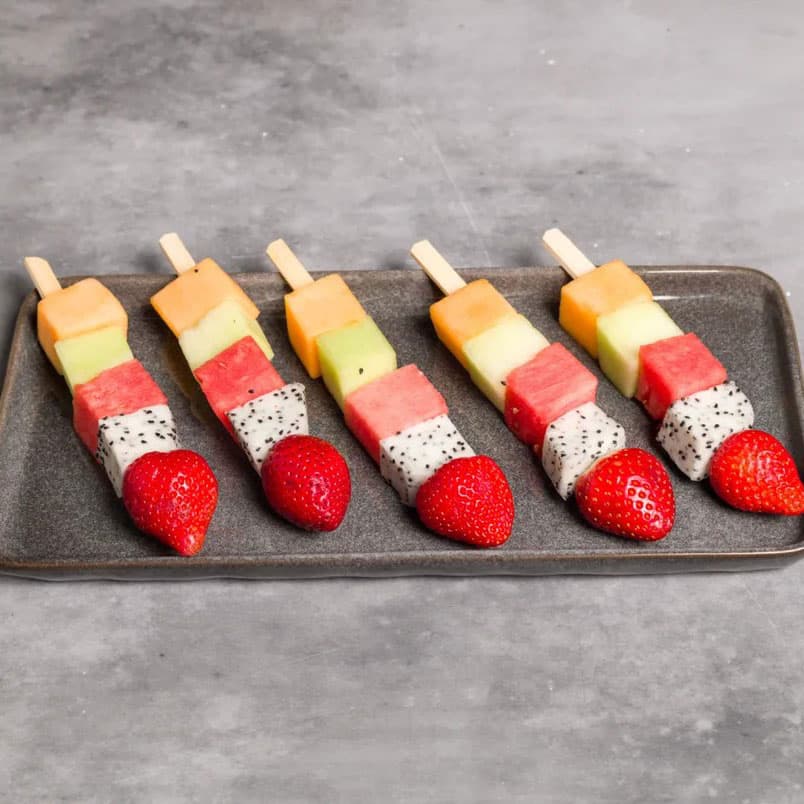 Fresh Seasonal Fruit Skewers