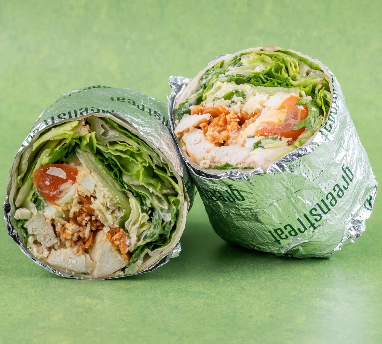 Chicken Caesar Burrito