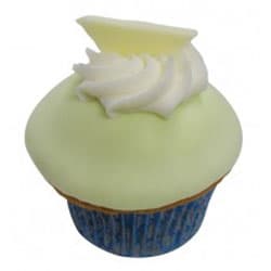 Loyal Lime and White Chocolate Gourmet Cupcake
