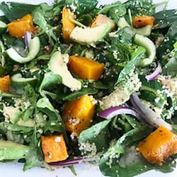 Cous Cous with Roast Vegetables Salad Platter