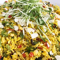 Curried Rice Salad Platter