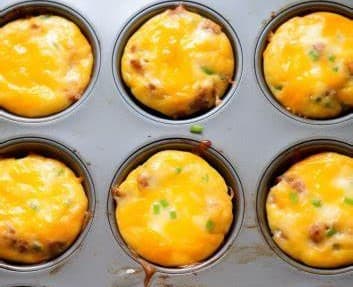 Breakfast Muffin with Sausage and Egg