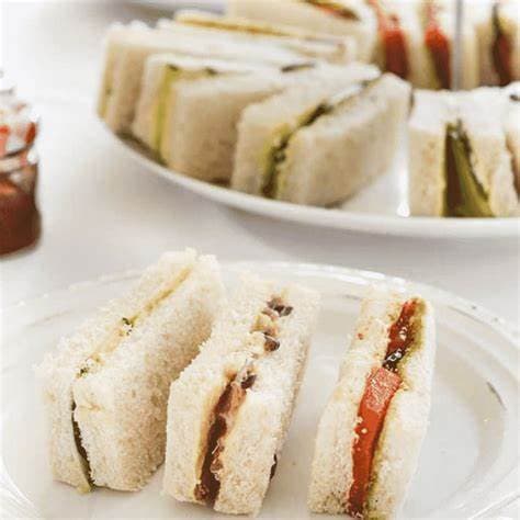 Vegetarian Finger Sandwich