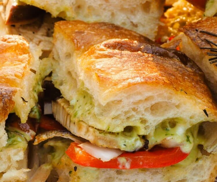 Vegetarian Turkish Bread