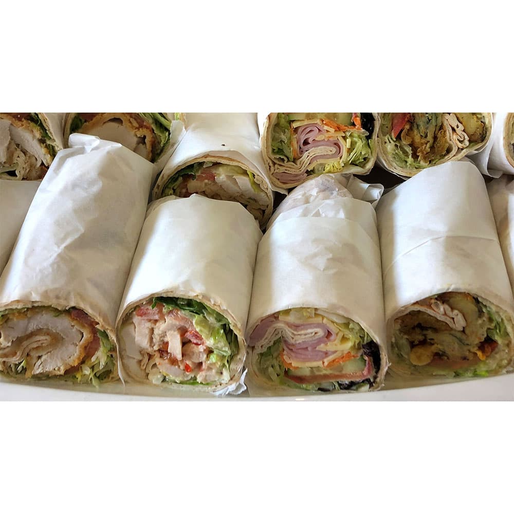 Vegetarian Flatbread Wrap (Sharing Platter)