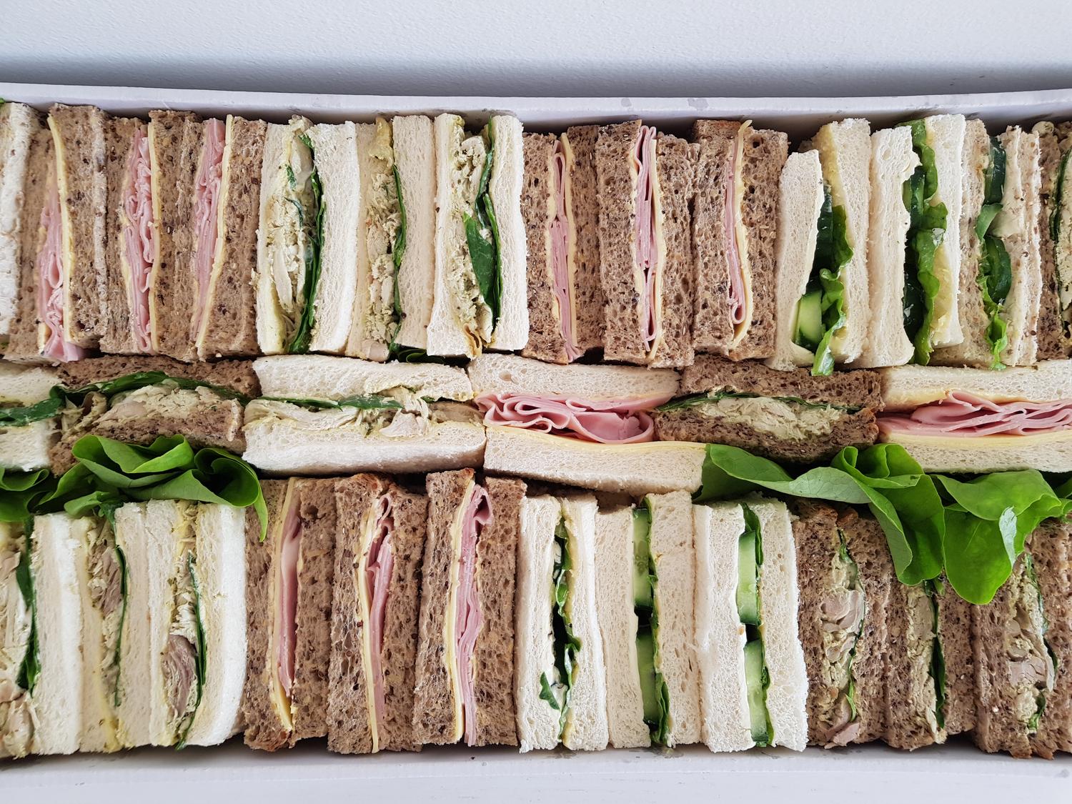 Assorted Ribbon Sandwiches