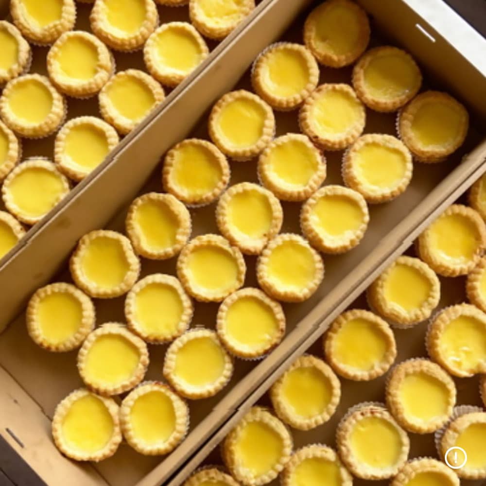 Flakey Yumcha Egg Tarts (Box of 21)
