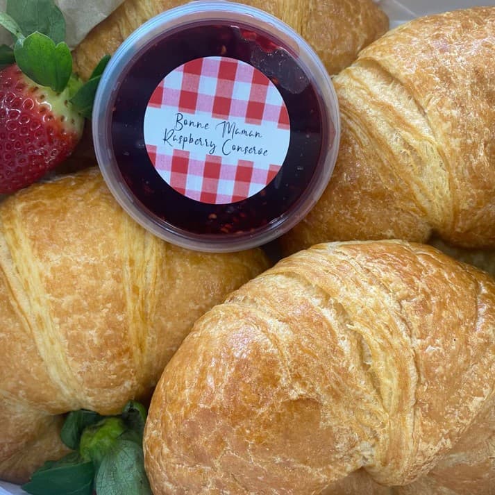 Plain Croissant Pack (4 Large Pieces)