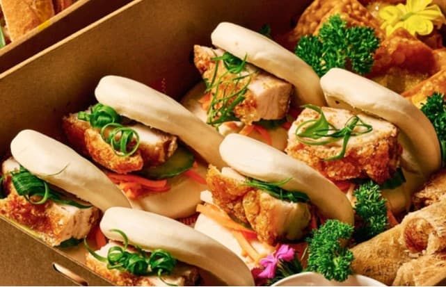 Steamed Burger Bao Bun (Box of 12)