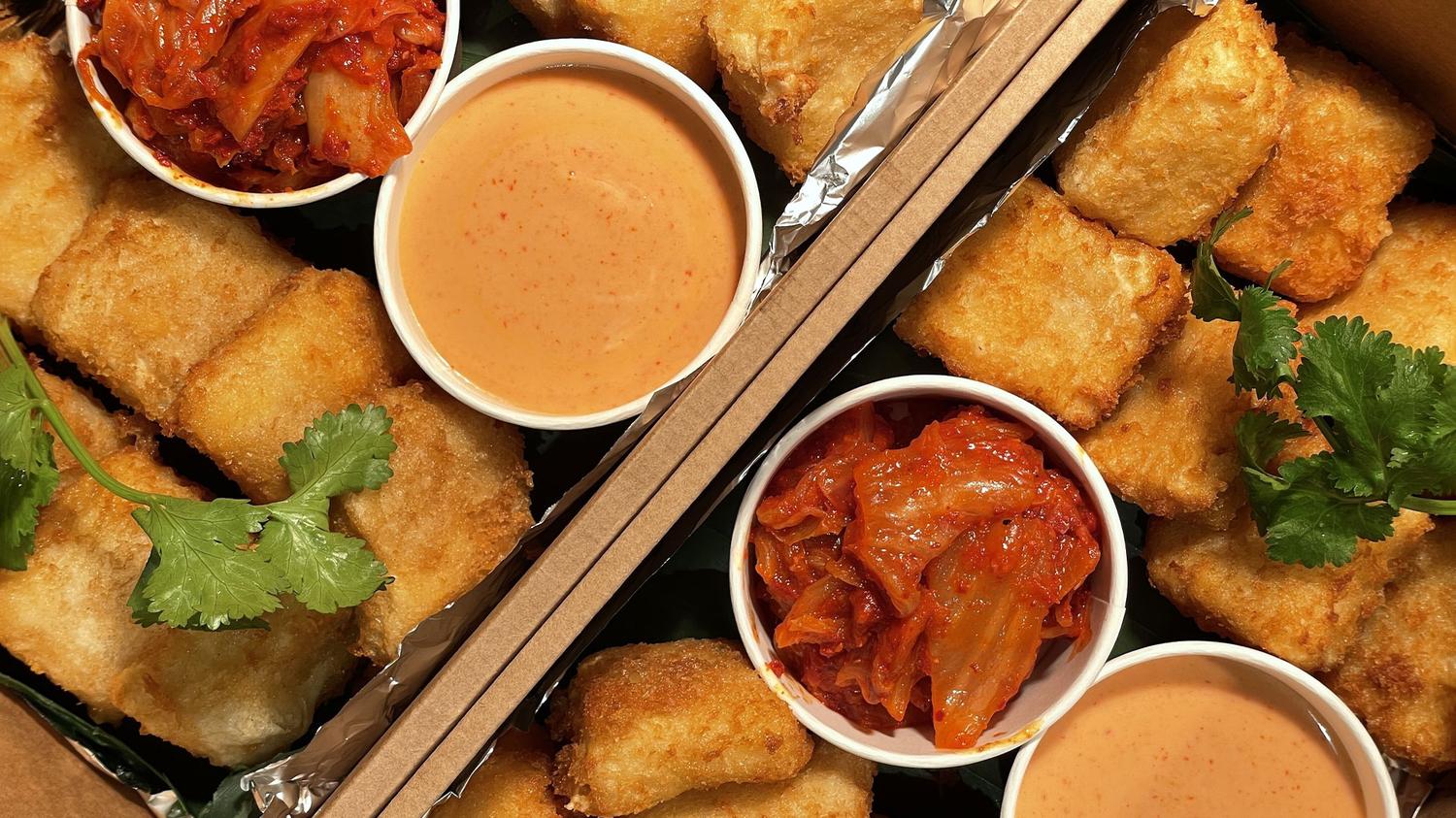 Crispy Young Tofu with Panko Crumb (30pcs)
