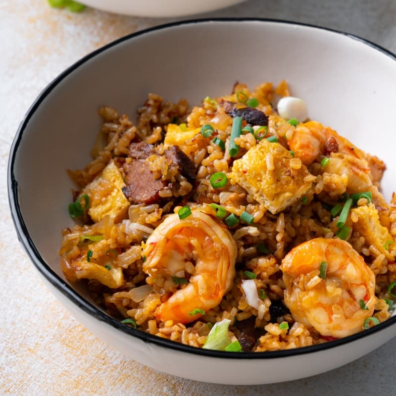 Seafood Fried Rice Platter
