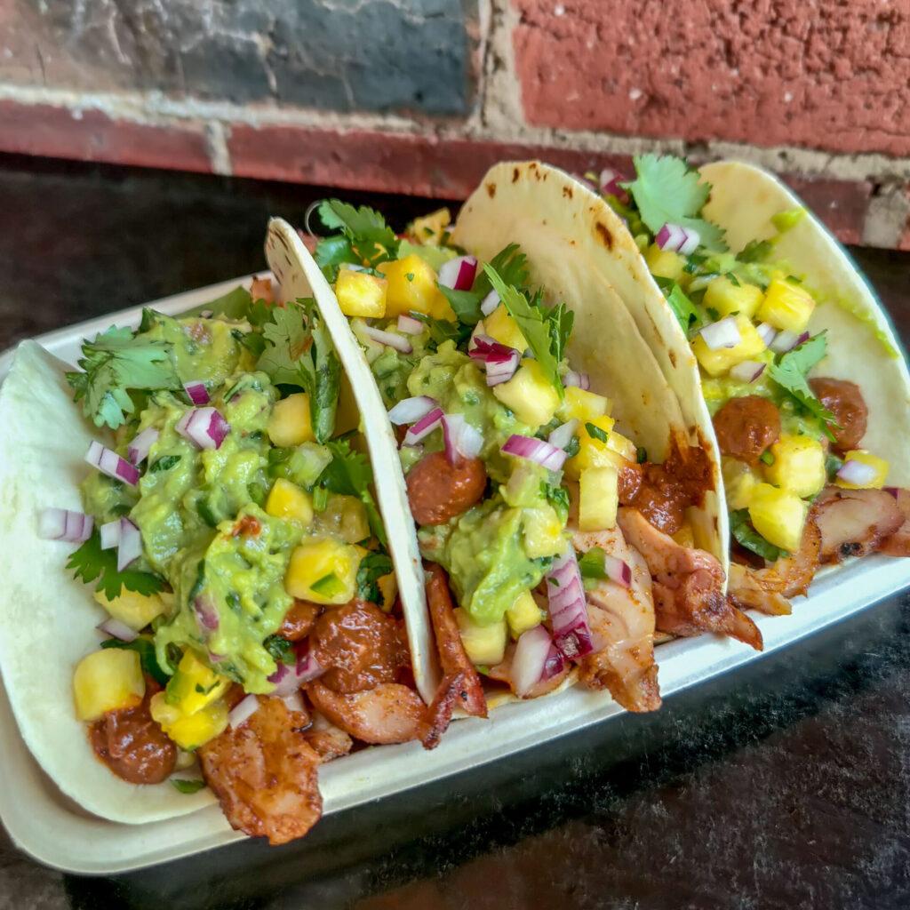 Pulled Chicken Tacos (3 Pieces)